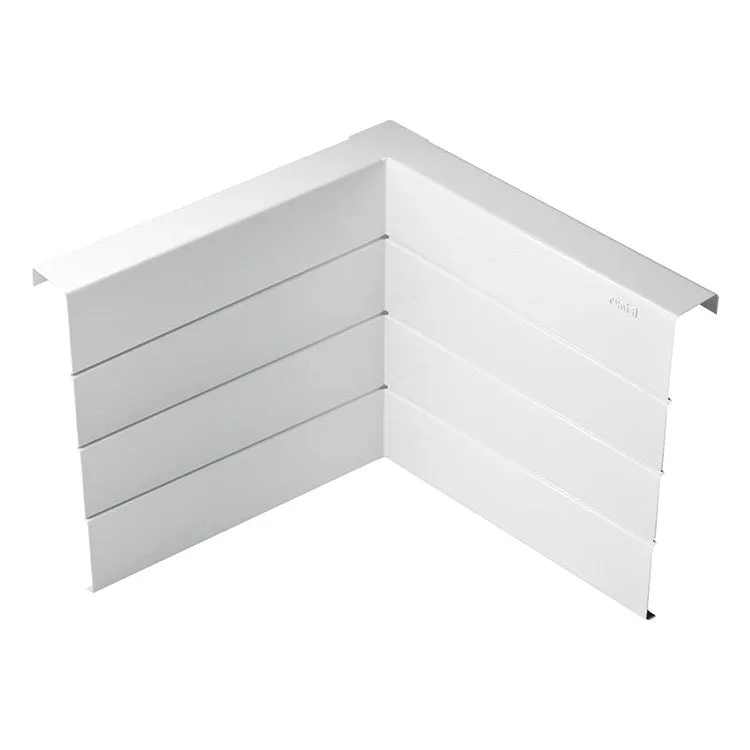 12" L Four-Panel Inside Corner Trim for UF-4 Radiator - Runtal White