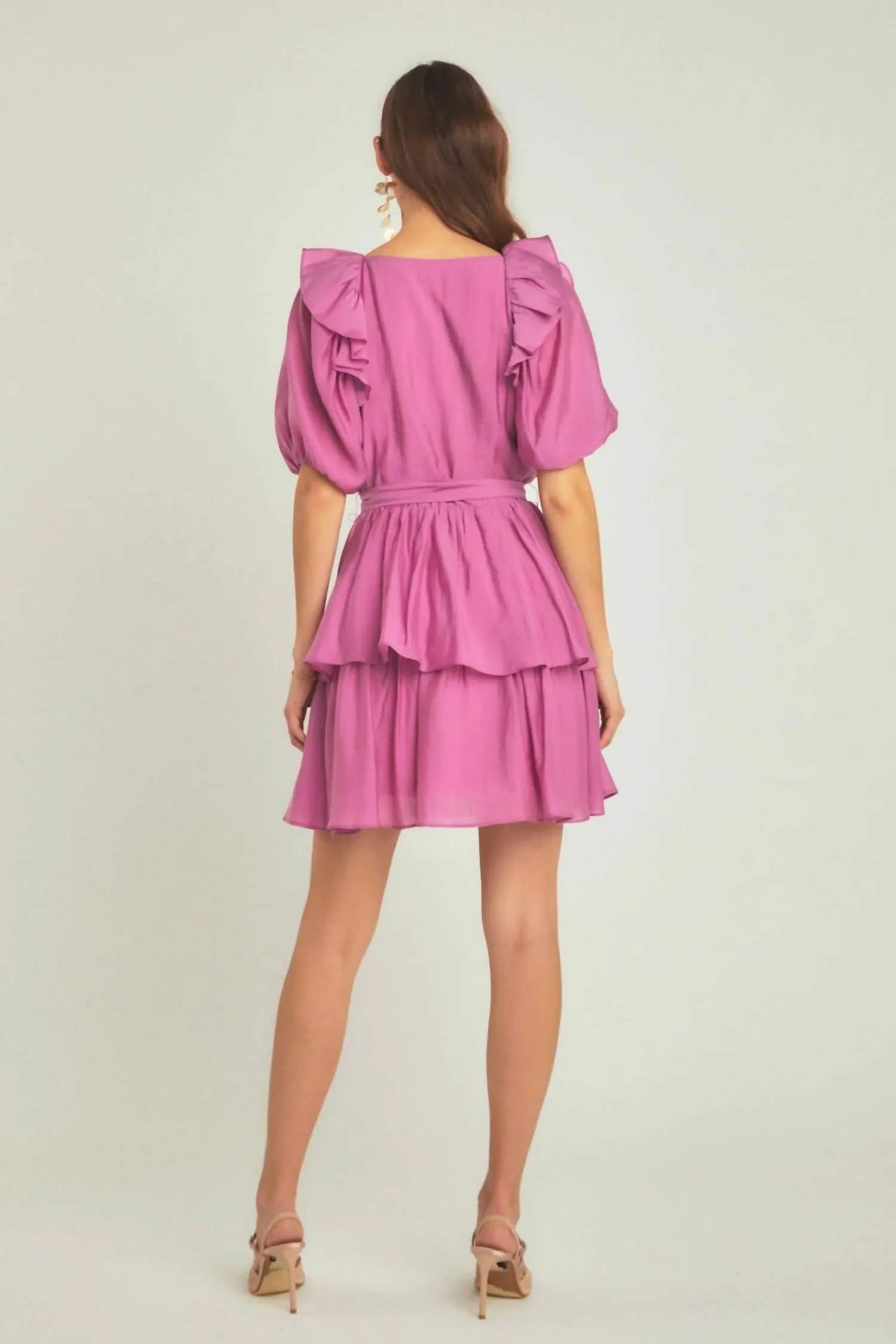 2.7 August Apparel - Sunset Sonnet Dress