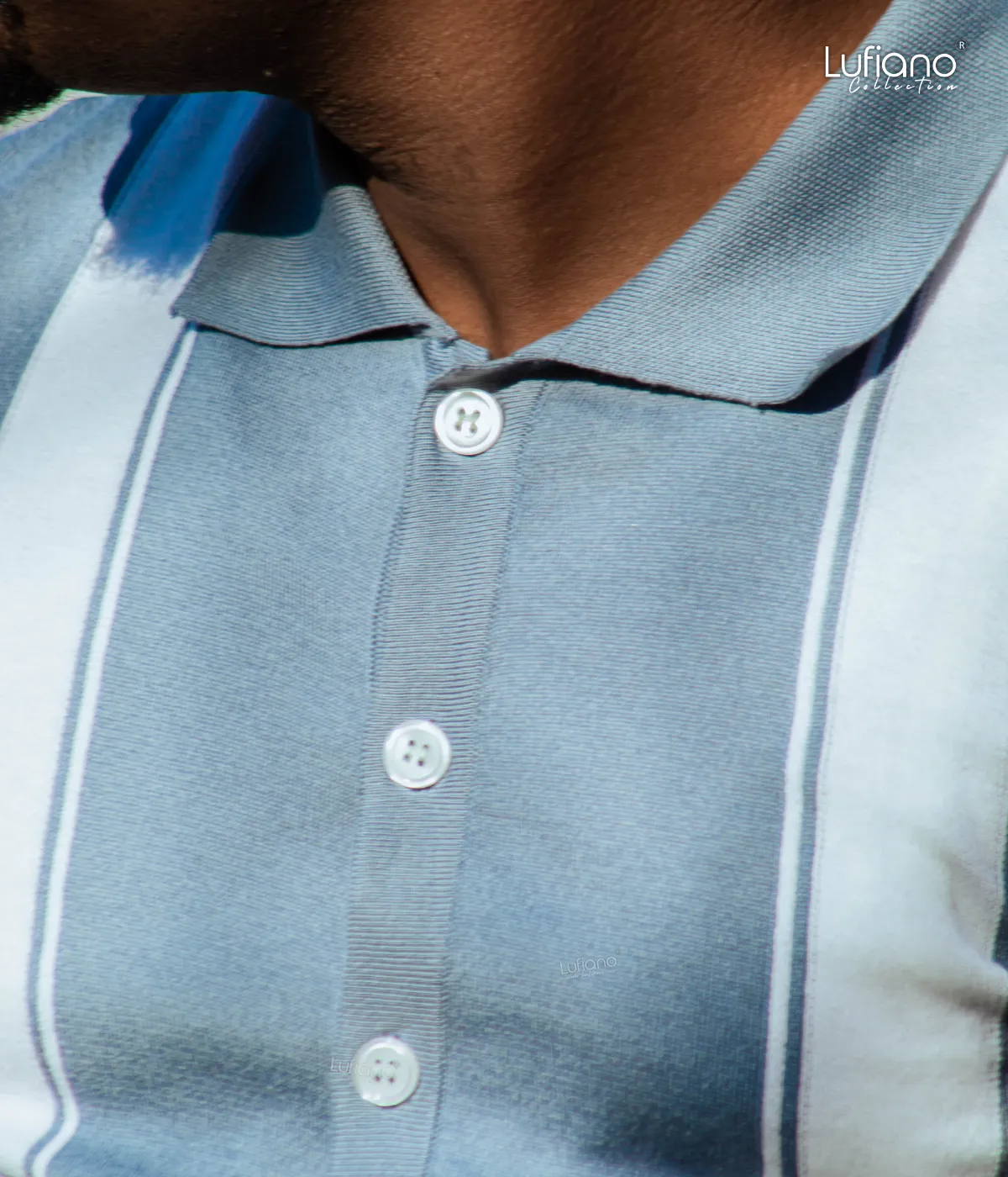 28378 BOSMENTI Top : White/ blue