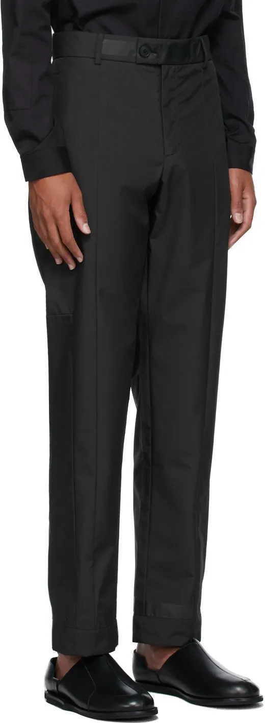 A-COLD-WALL* Black Essential Technical Trousers