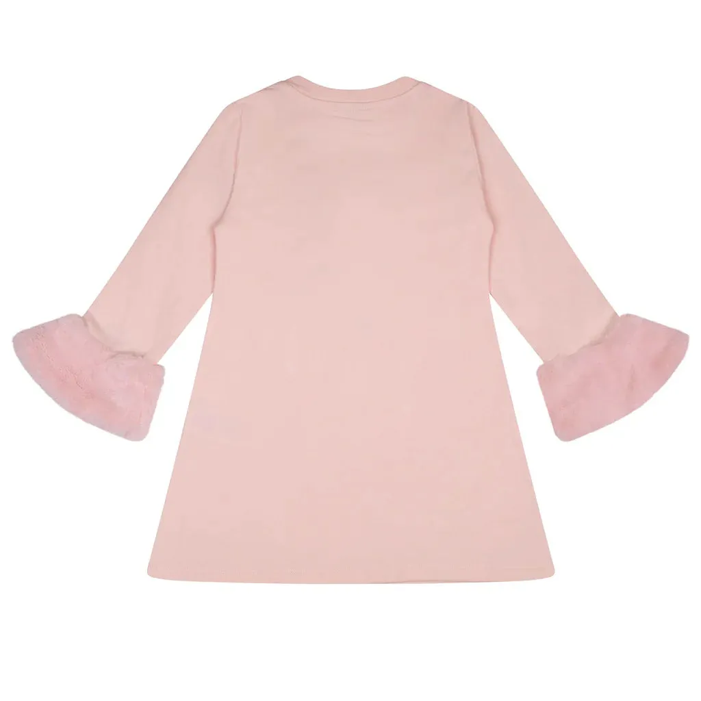 A'Dee - Shakira faux fur teddy dress