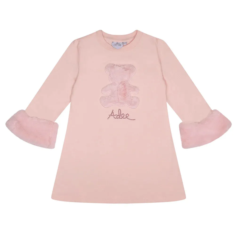 A'Dee - Shakira faux fur teddy dress