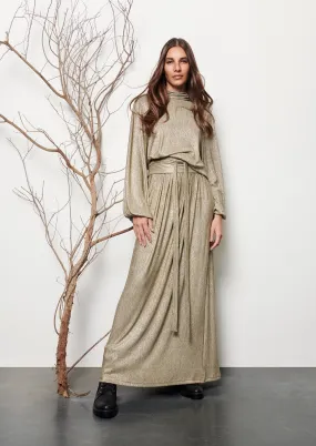 Asymmetric jersey dress