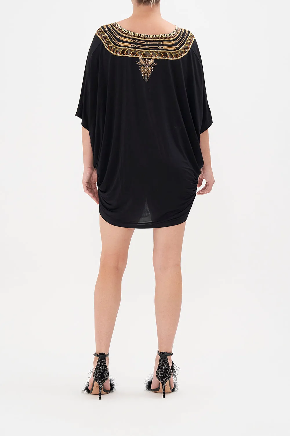 BAT SLEEVE DRESS EASY TIGER