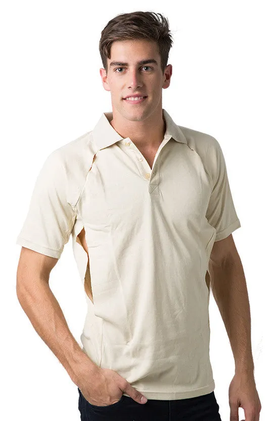 Be Seen Men's Polo Shirt With Contrast Piping (BSP36)