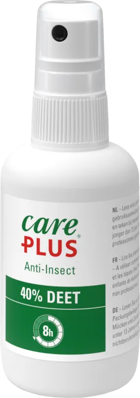 Care Plus Anti-Insect DEET 40% 60 ml NoColour | Buy Care Plus Anti-Insect DEET 40% 60 ml NoColour here | Outnorth