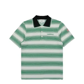 CASABLANCA  Gradient Stripe Interlock Polo Shirt