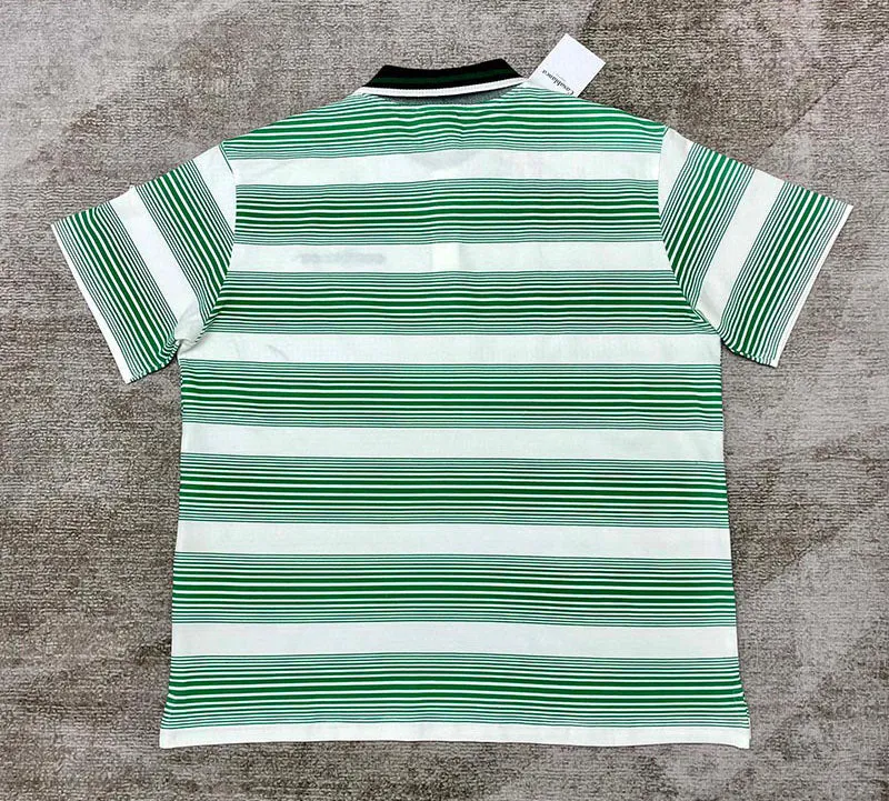 CASABLANCA  Gradient Stripe Interlock Polo Shirt