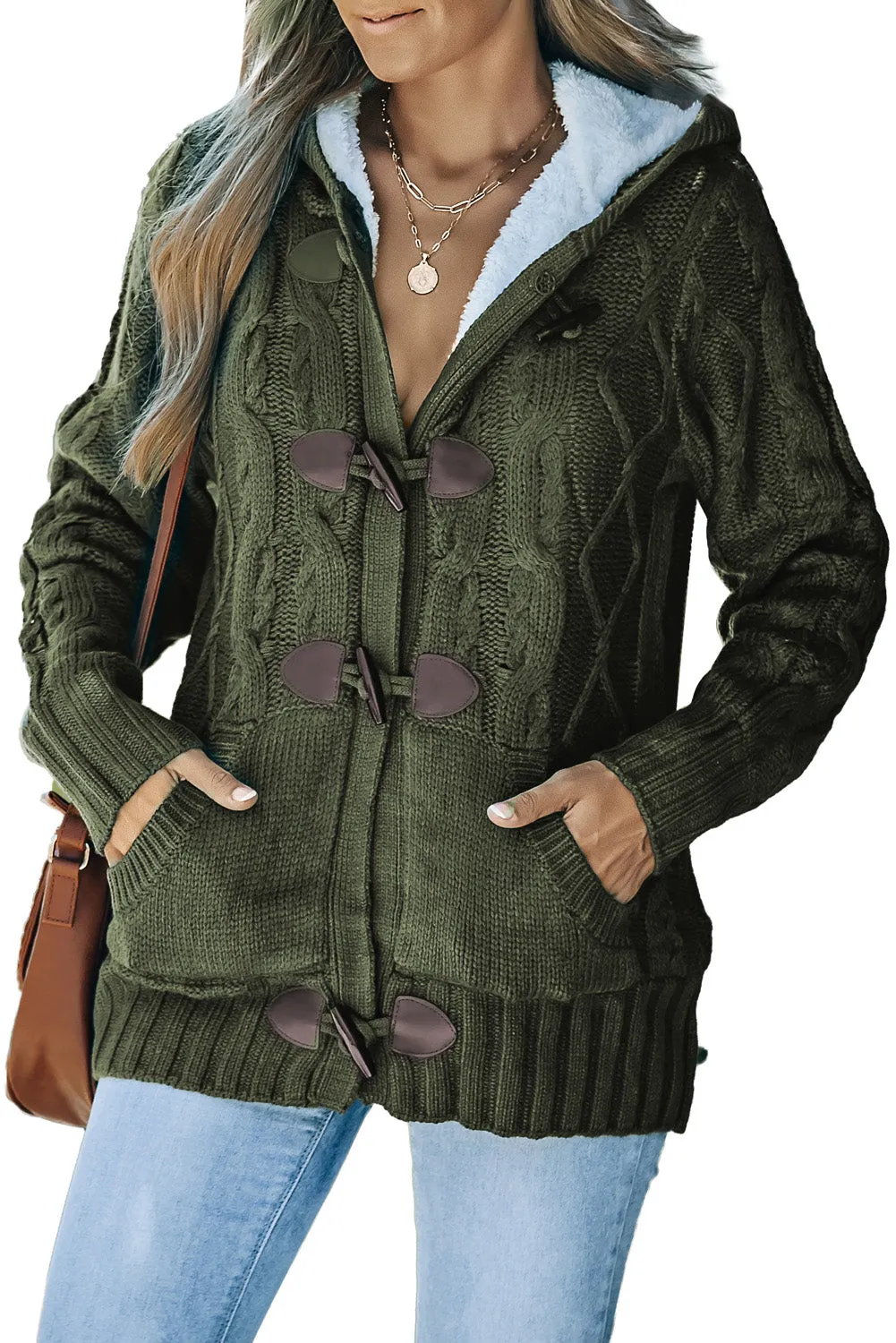 Casual Hooded Toggle Jacket