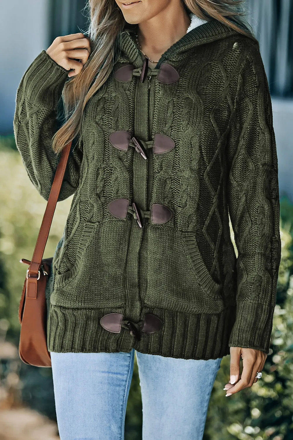 Casual Hooded Toggle Jacket