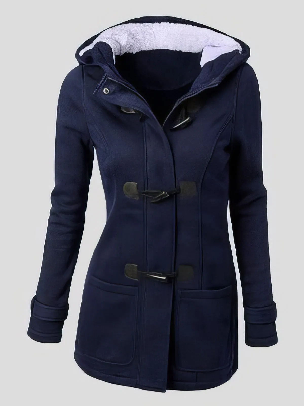 Casual Hooded Toggle Jacket