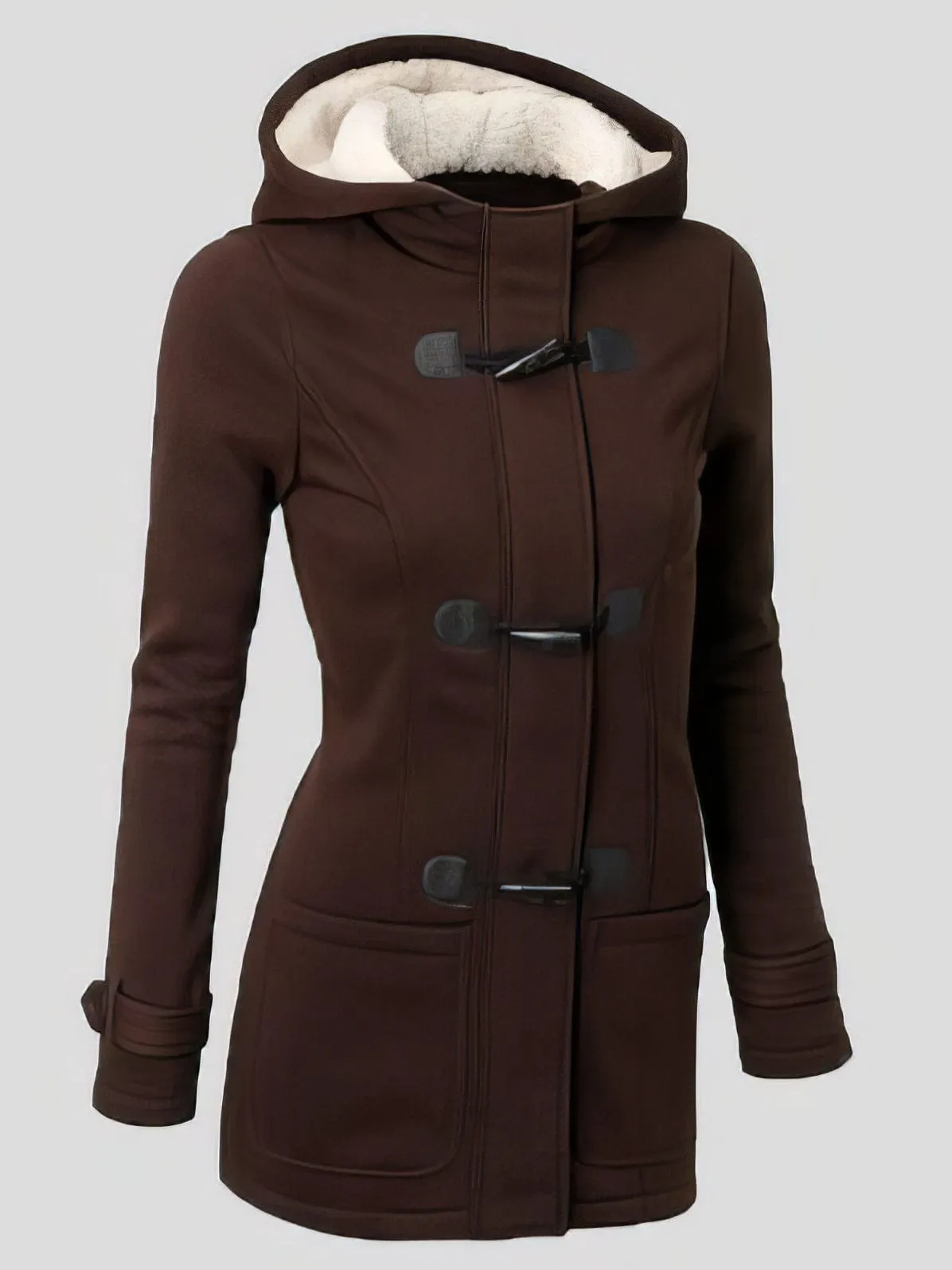 Casual Hooded Toggle Jacket