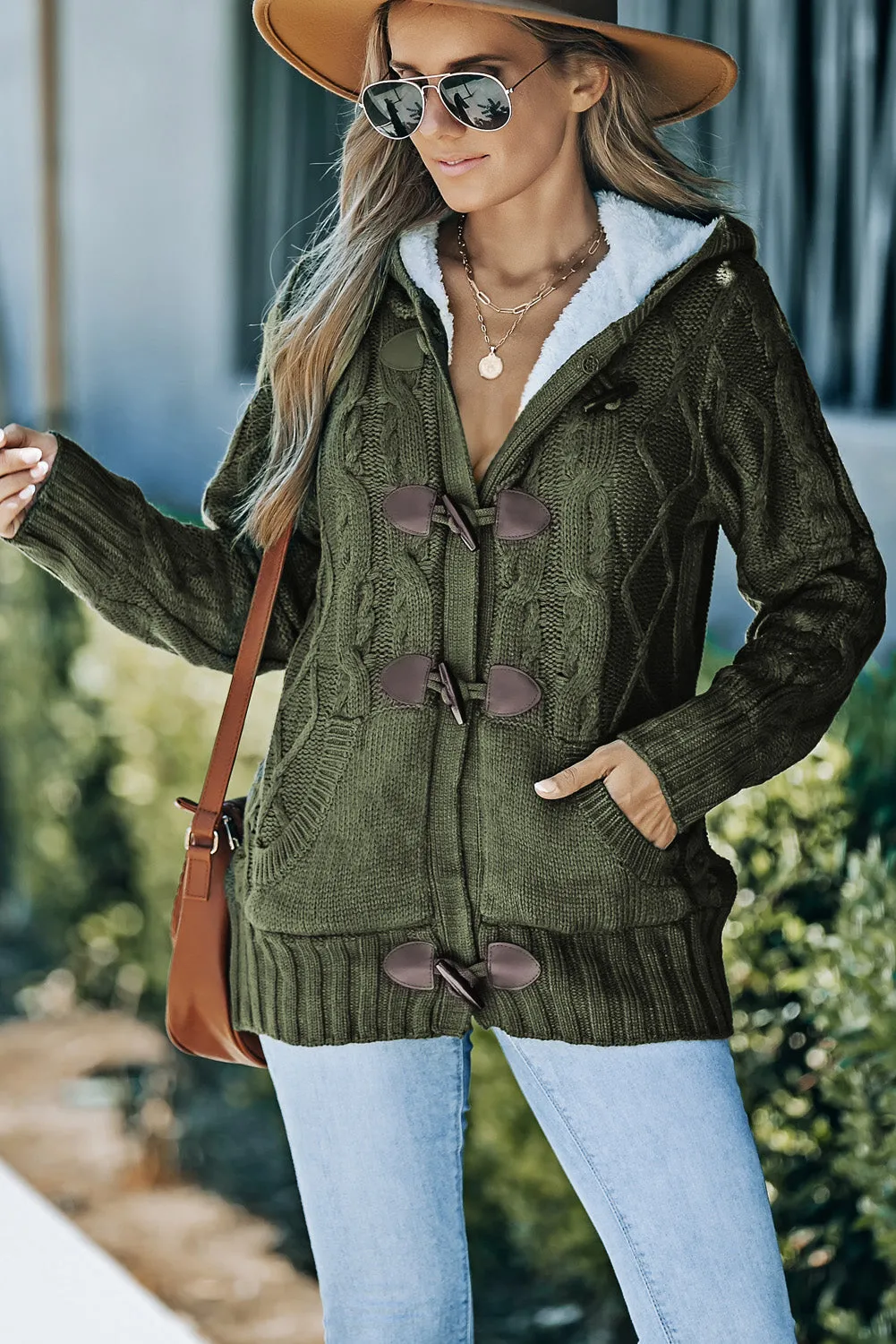 Casual Hooded Toggle Jacket