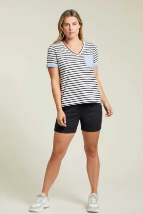 Chambray Pocket Tee