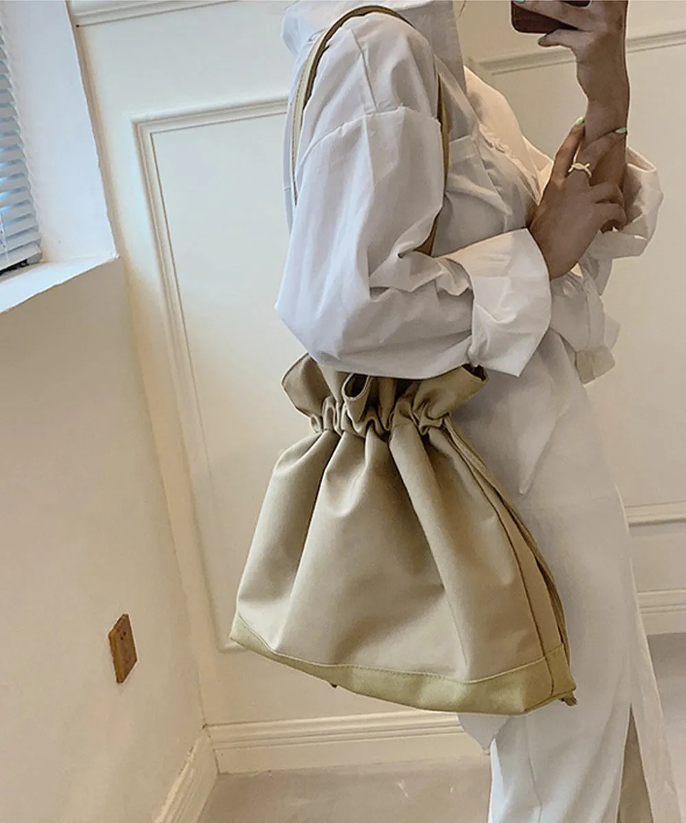 Chic Drawstring Everyday Bag