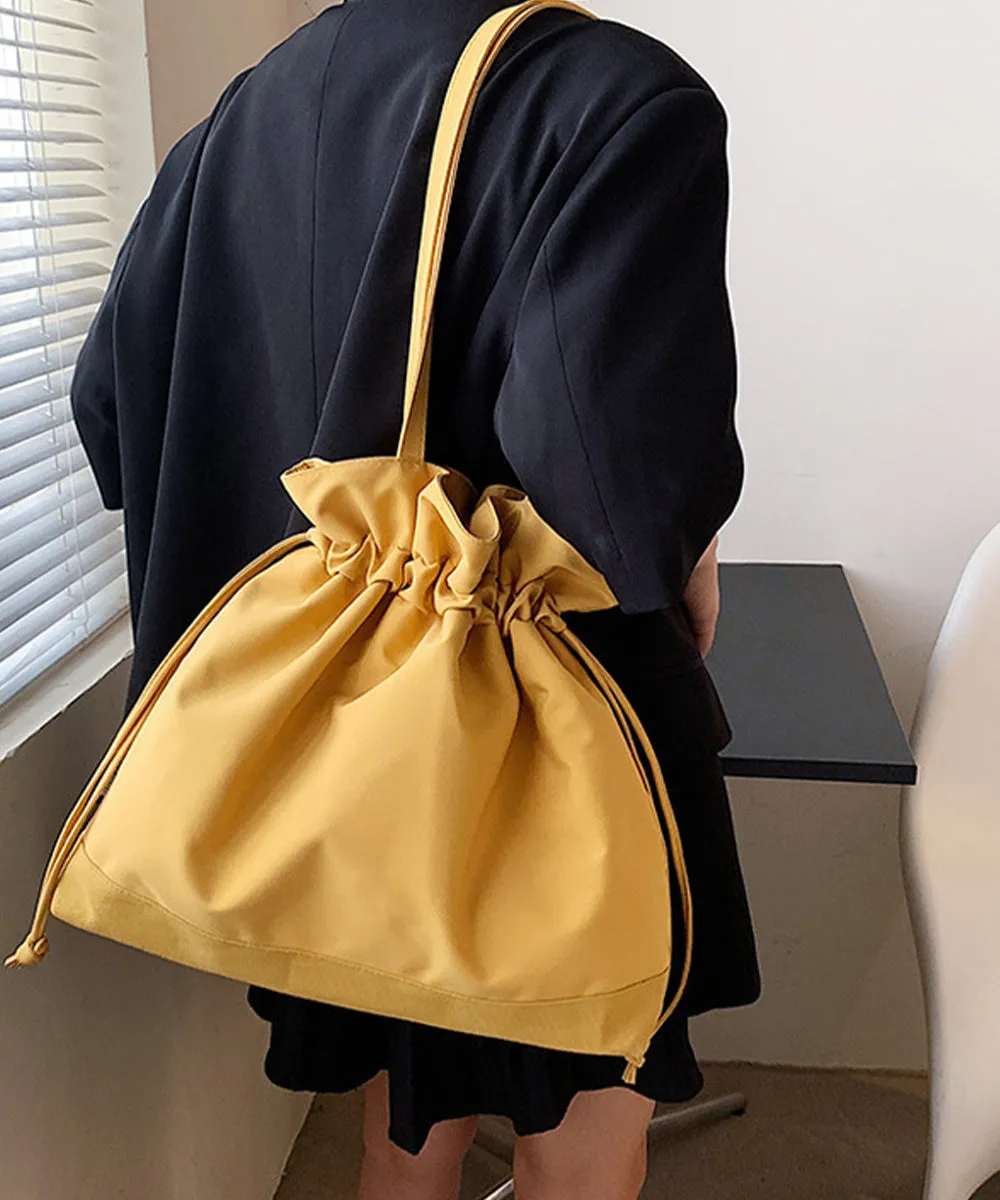 Chic Drawstring Everyday Bag