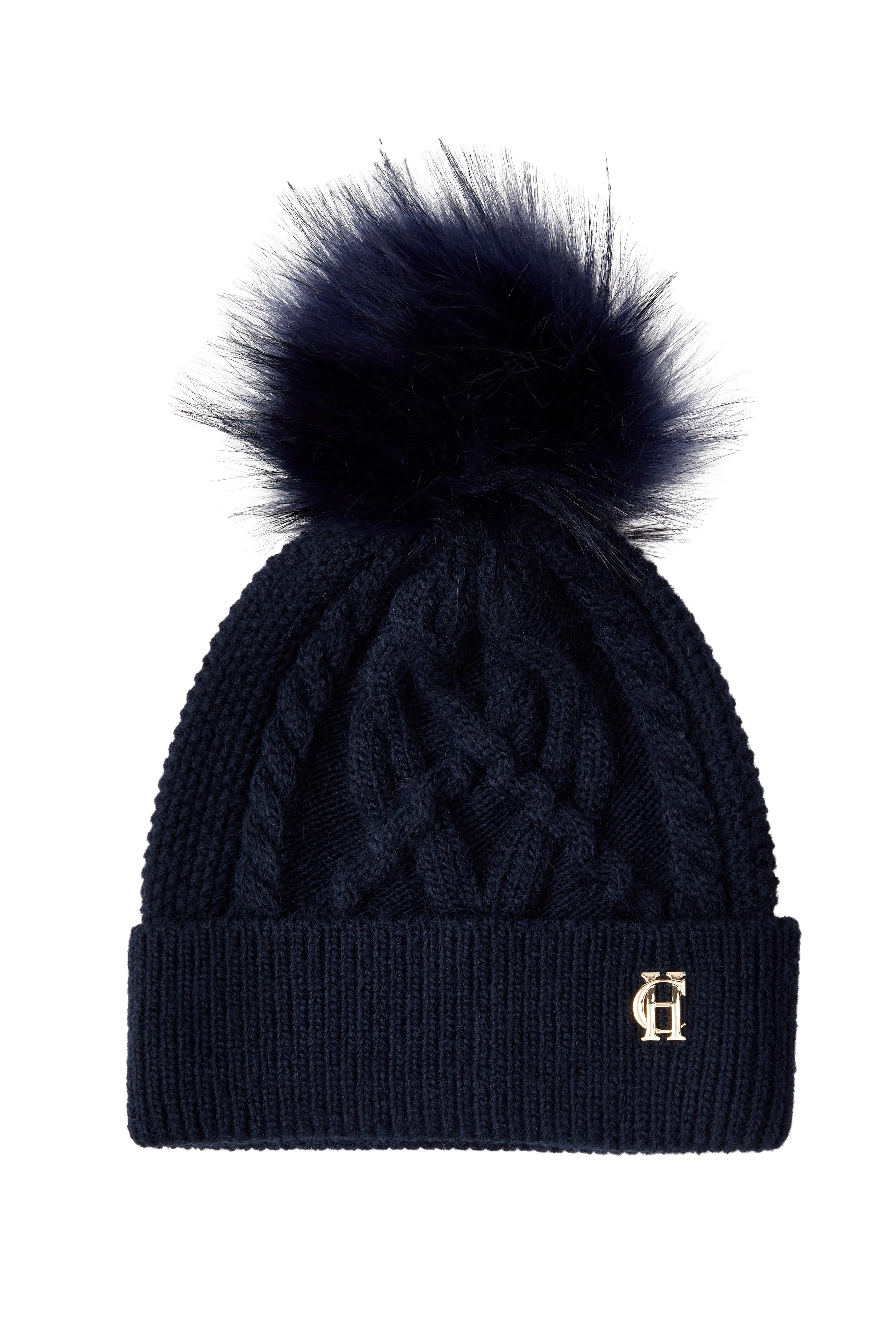 Cortina Bobble Hat (Ink Navy)