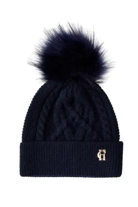 Cortina Bobble Hat (Ink Navy)