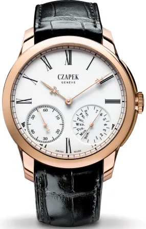 CZP Watch Quai des Bergues Guilloche Ricochet Gold No.33 Limited Edition