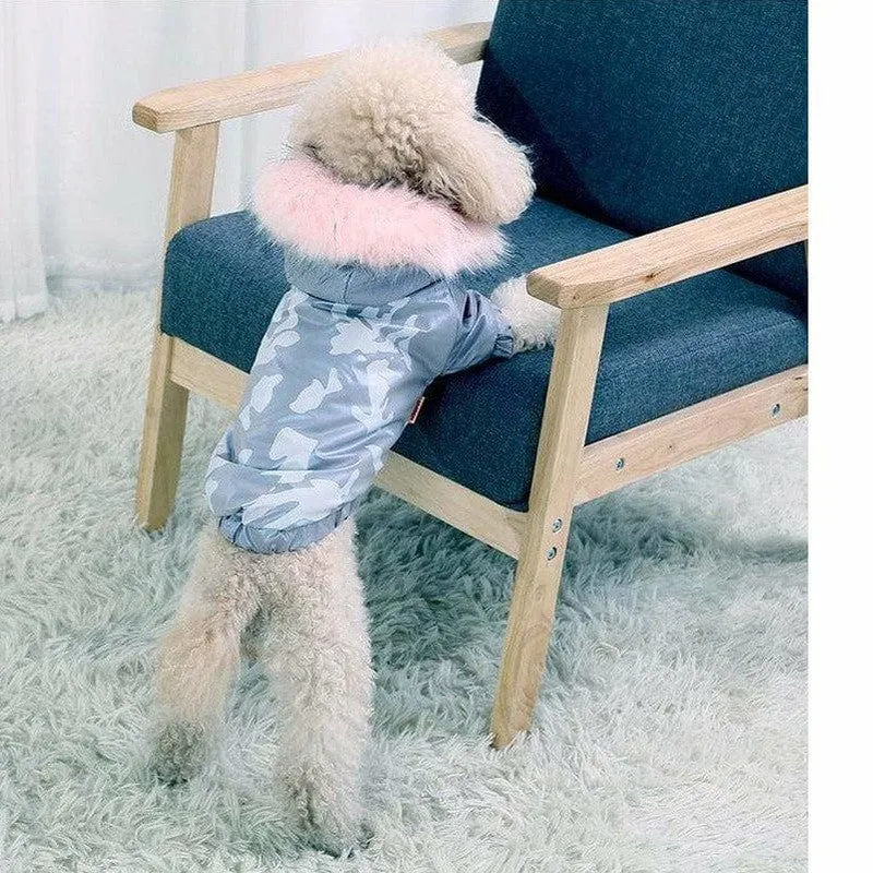 Dog M Chest 45cm Silver