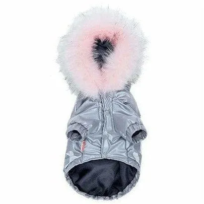 Dog M Chest 45cm Silver