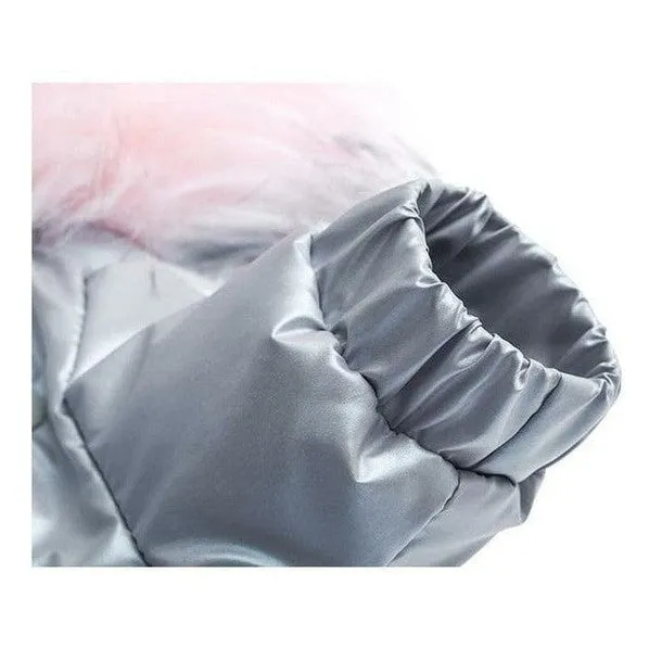 Dog M Chest 45cm Silver