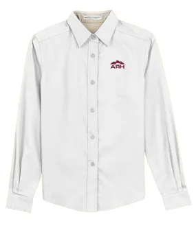 Easy Care Ladies Long Sleeve Shirt - Team Colors