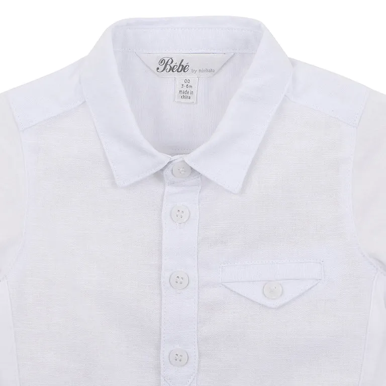 EDWARD KNIT LINEN SHIRT
