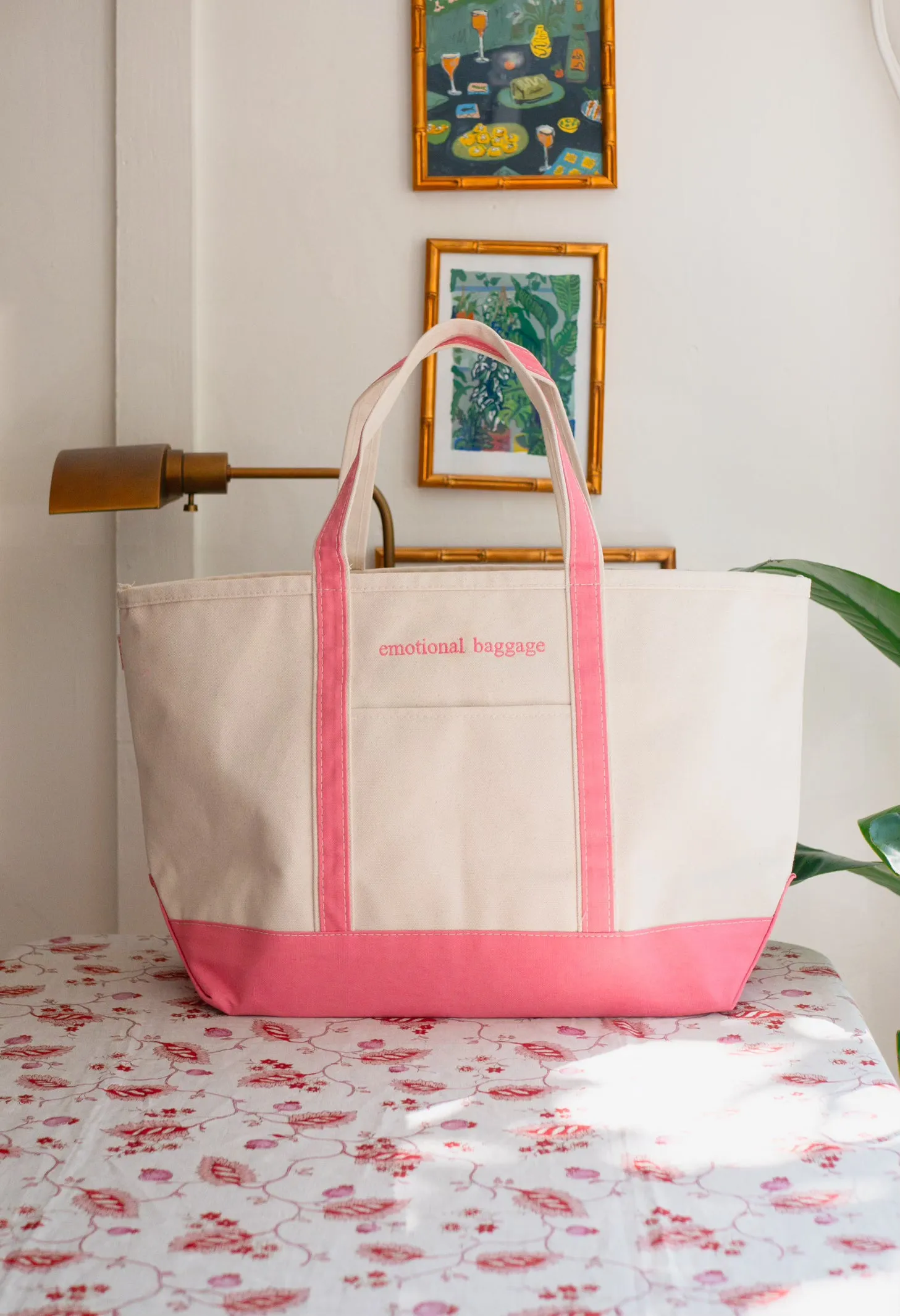Emotional Baggage Large Boat Tote