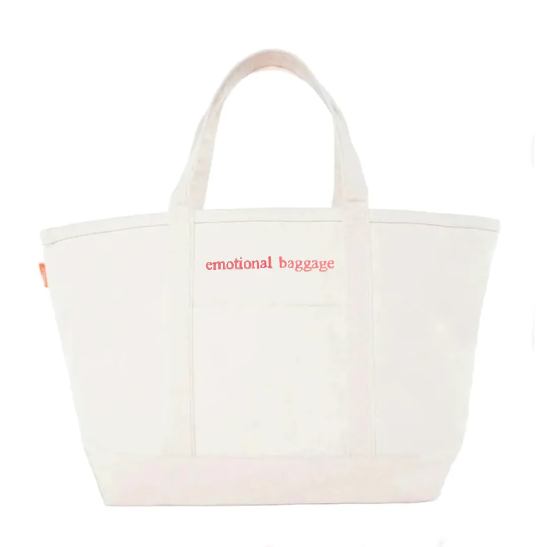 Emotional Baggage Large Boat Tote