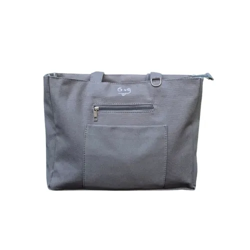 Everyday Canvas Tote (Grey)