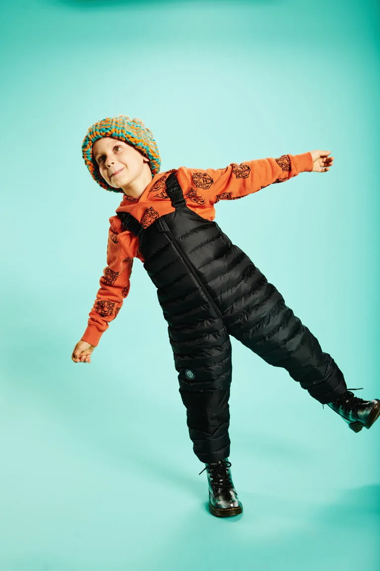 Fluff Black Winter Pants
