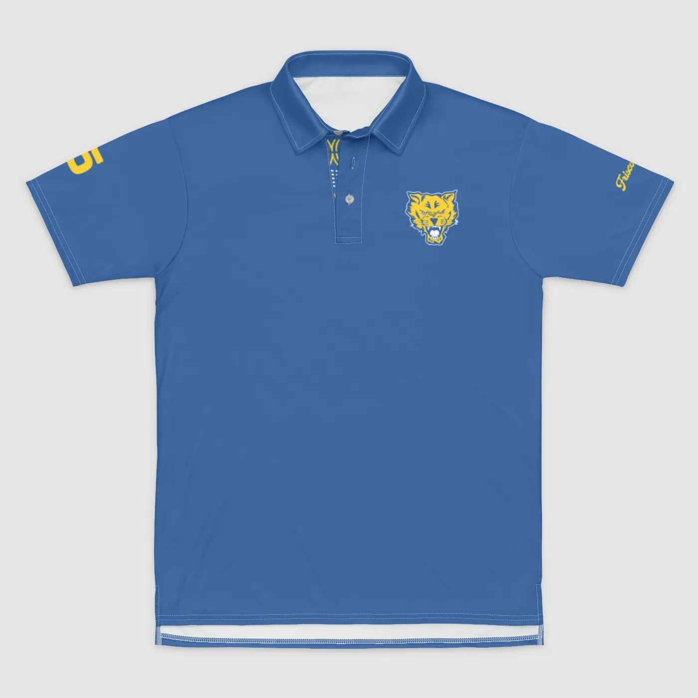 Fort Valley State Custom Varsity Blue Polo