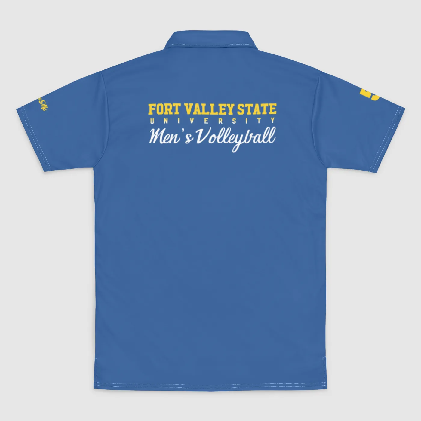Fort Valley State Custom Varsity Blue Polo