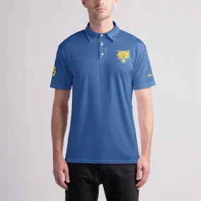 Fort Valley State Custom Varsity Blue Polo