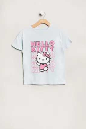 Girls' Hello Kitty Happy Graphic Classic Tee