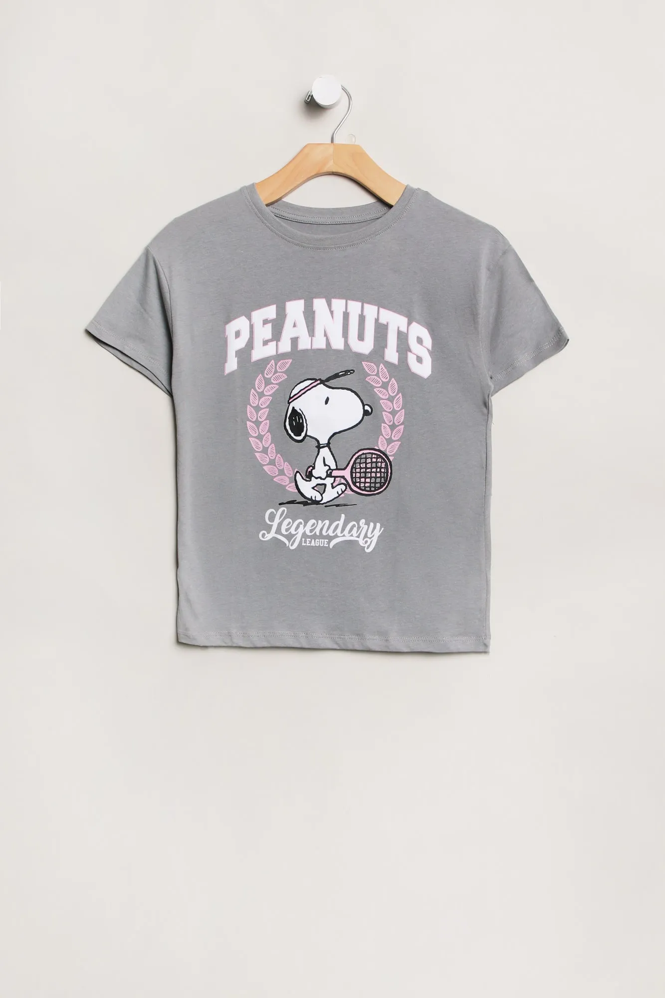 Girls' Peanuts Racquet Graphic Classic Tee