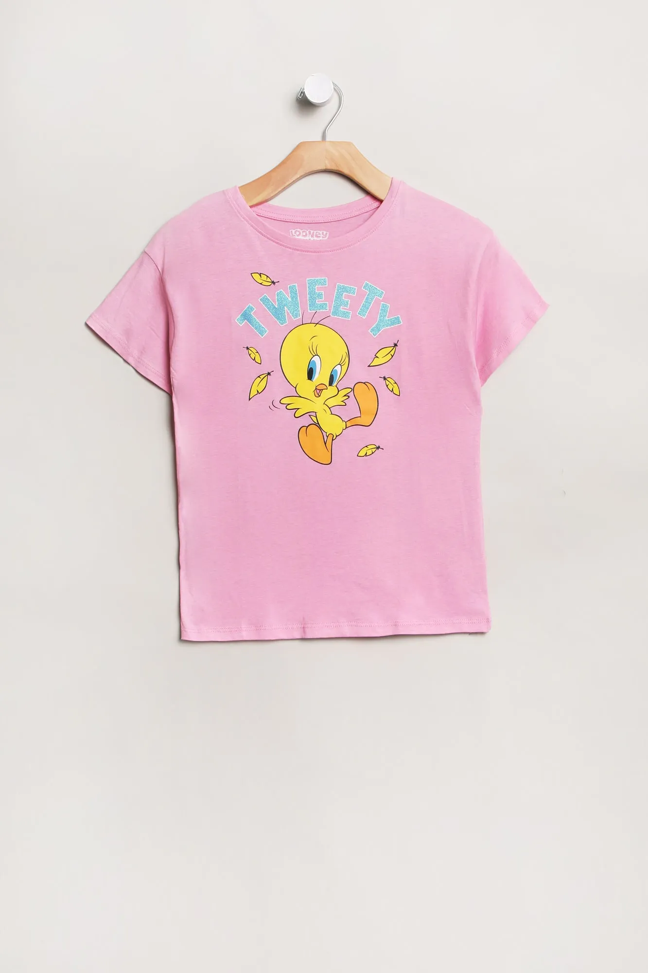 Girls' Tweety The Bird Graphic Classic Tee