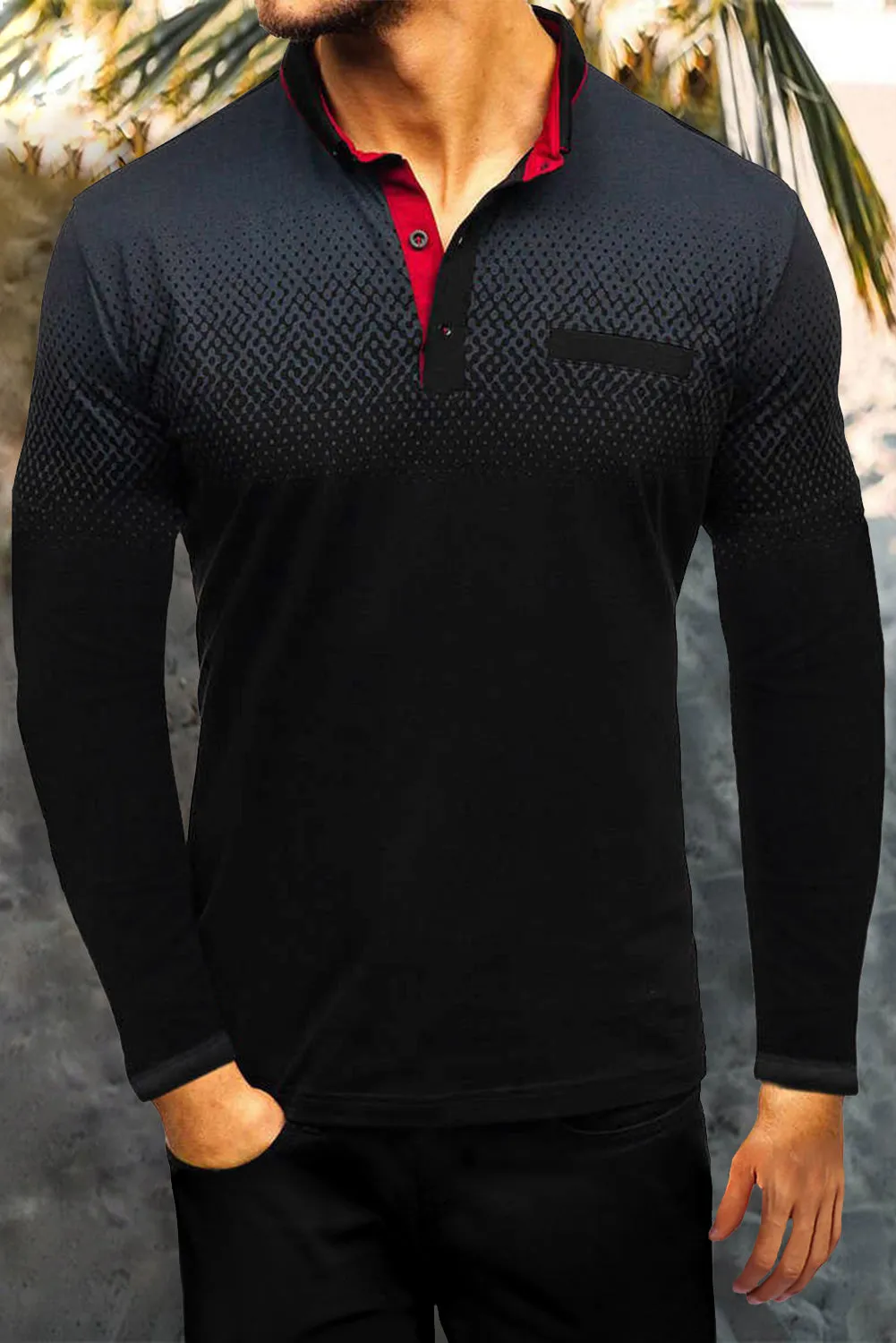 Gradient Men's Polo Shirt