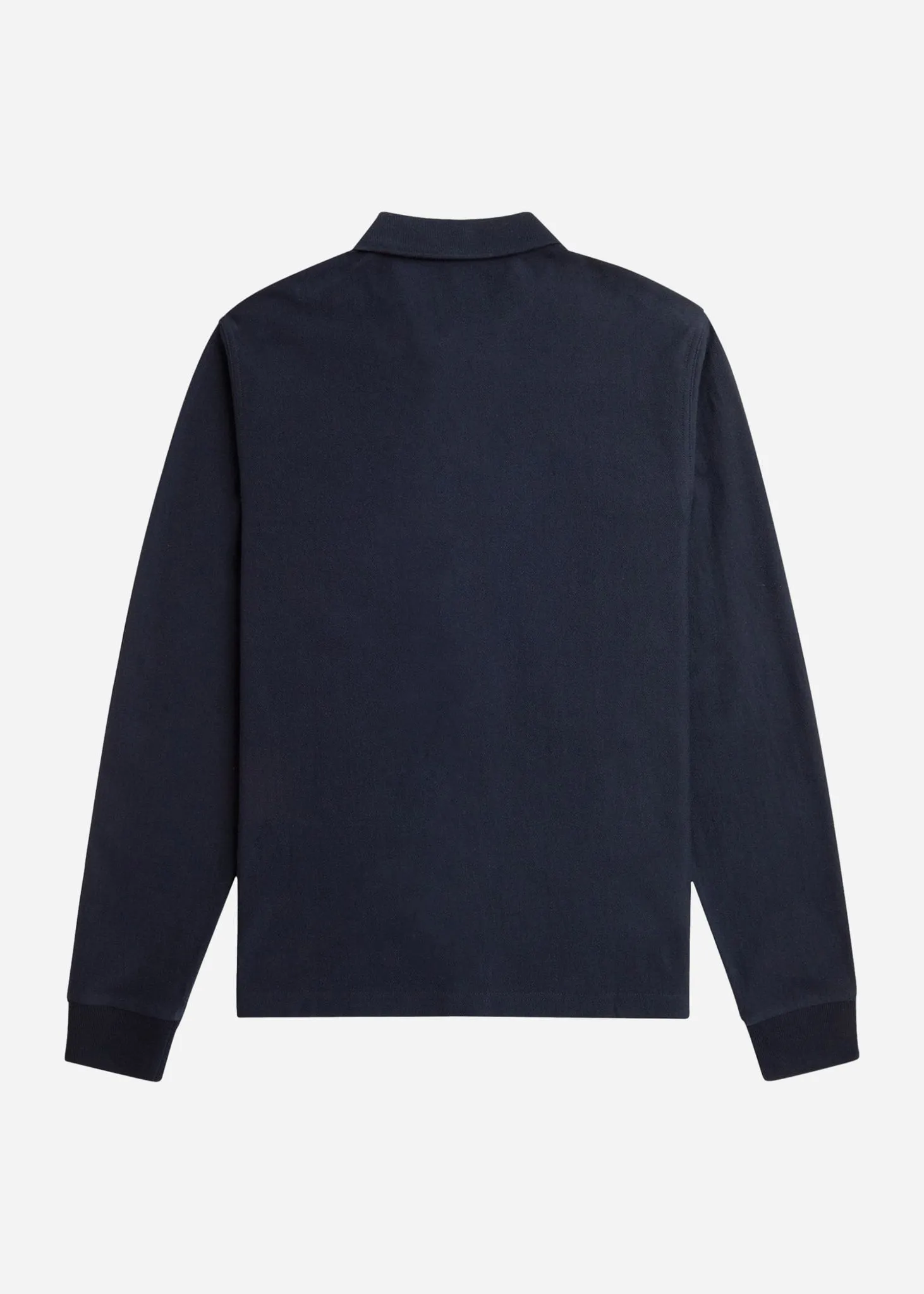 Gradient stripe ls polo shirt - navy