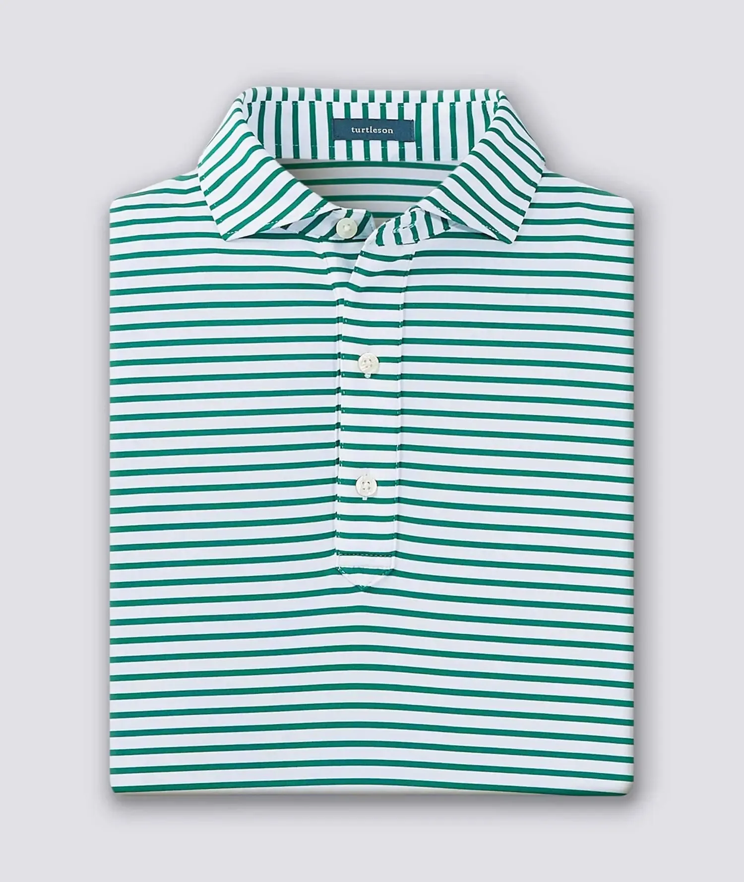 Gus Stripe Performance Polo - Closeout