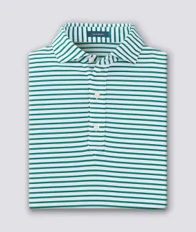 Gus Stripe Performance Polo - Closeout