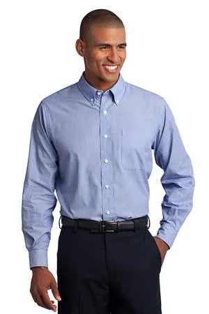 Hughes - Port Authority® Crosshatch Easy Care Custom Shirt (S640)