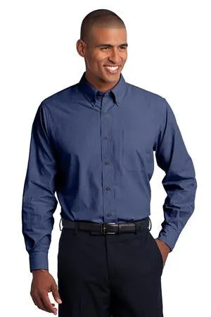 Hughes - Port Authority® Crosshatch Easy Care Custom Shirt (S640)