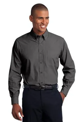 Hughes - Port Authority® Crosshatch Easy Care Custom Shirt (S640)