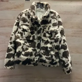 Jacket Faux Fur & Sherpa By The Native One In Animal Print, Size: M