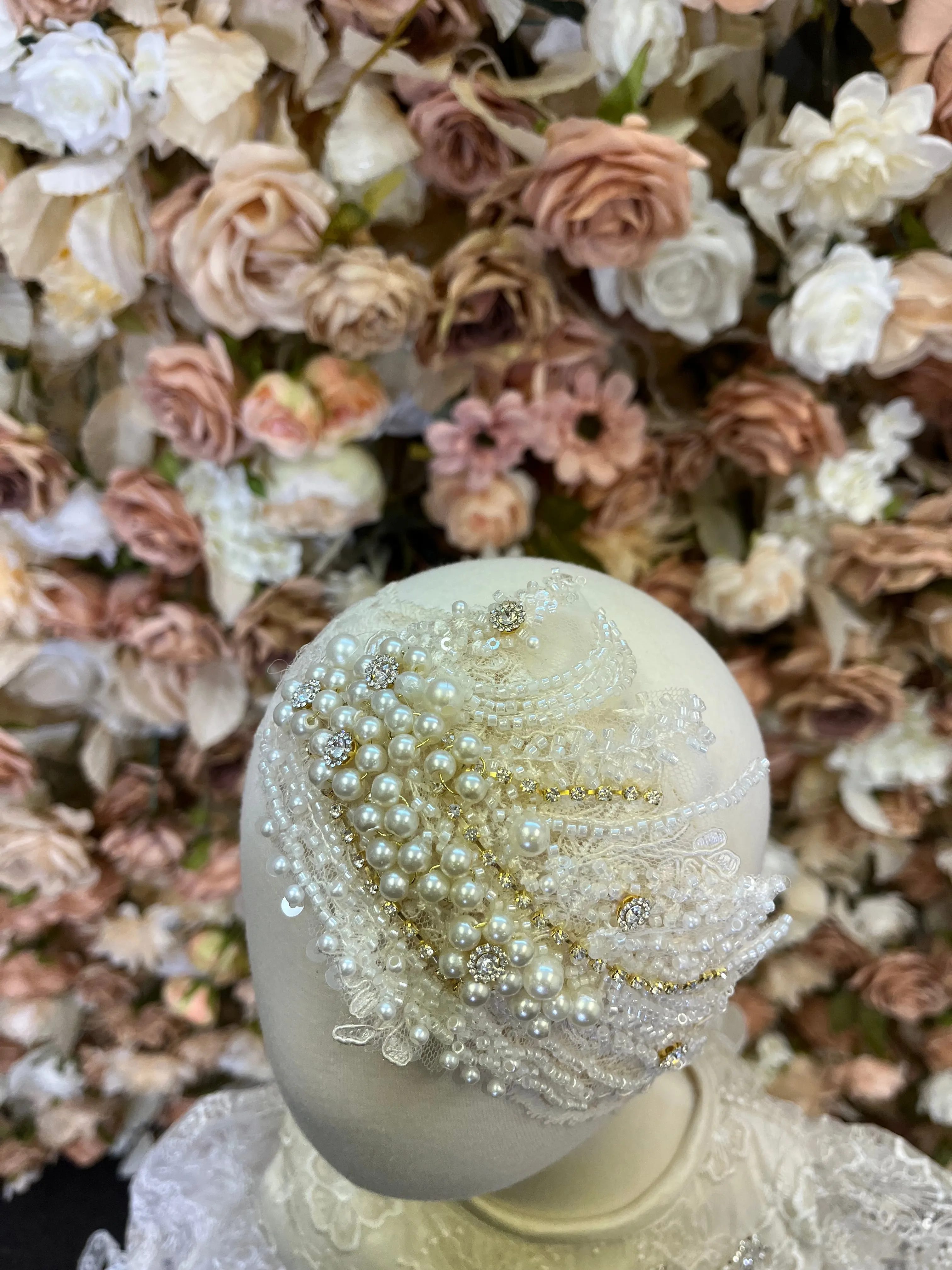 JAZMIN BAPTISM DRESS IN CHAMPAGNE
