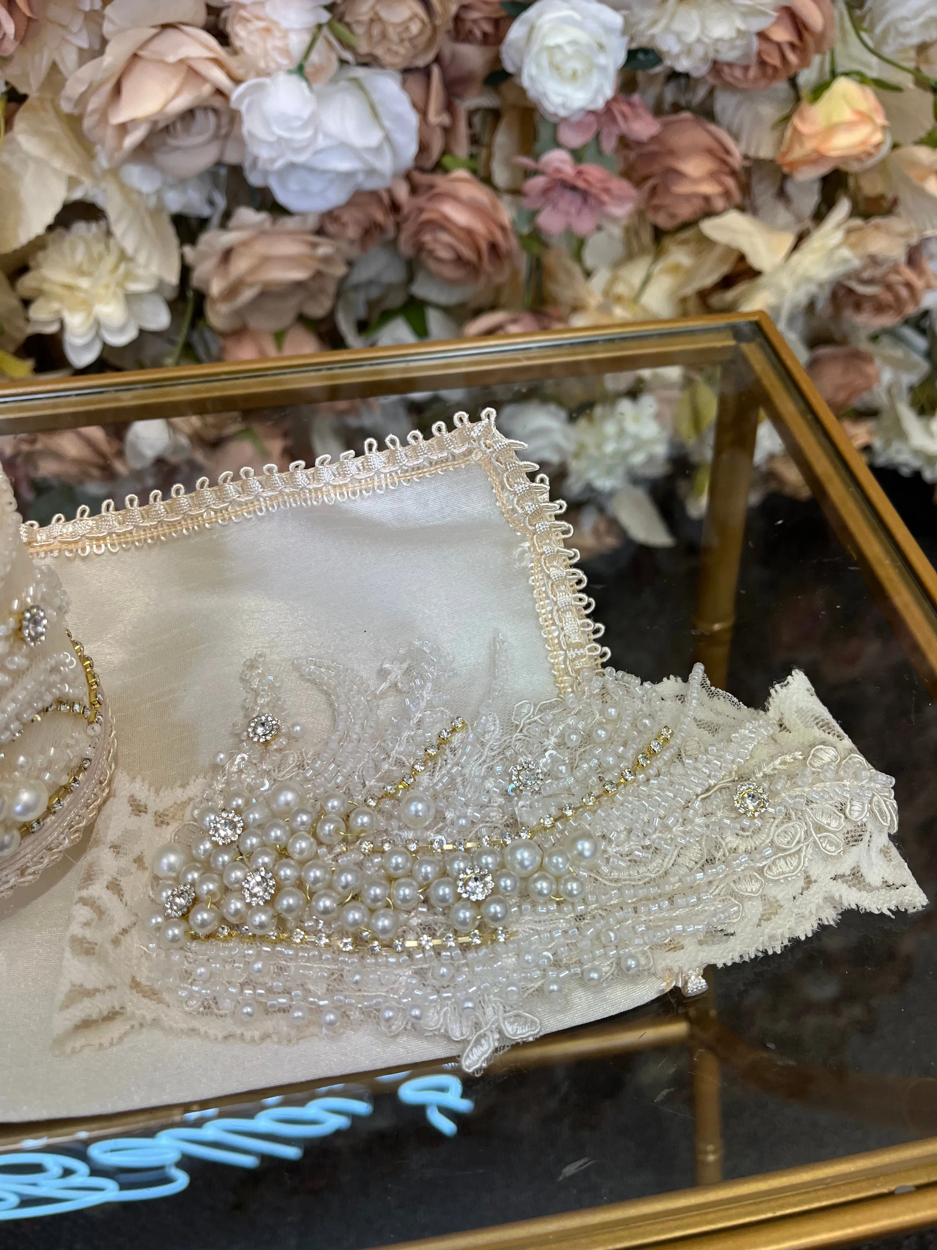 JAZMIN BAPTISM DRESS IN CHAMPAGNE