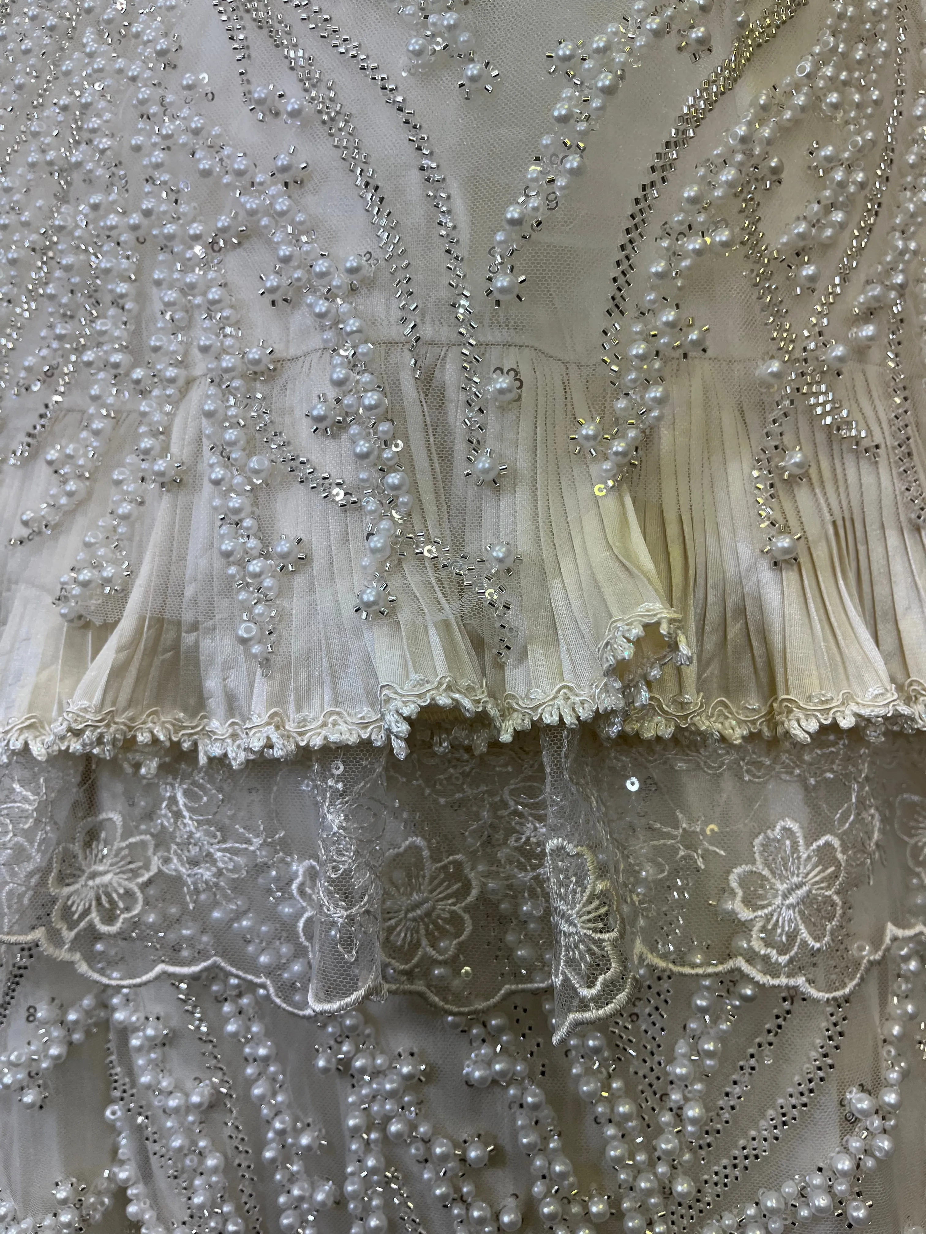 JAZMIN BAPTISM DRESS IN CHAMPAGNE