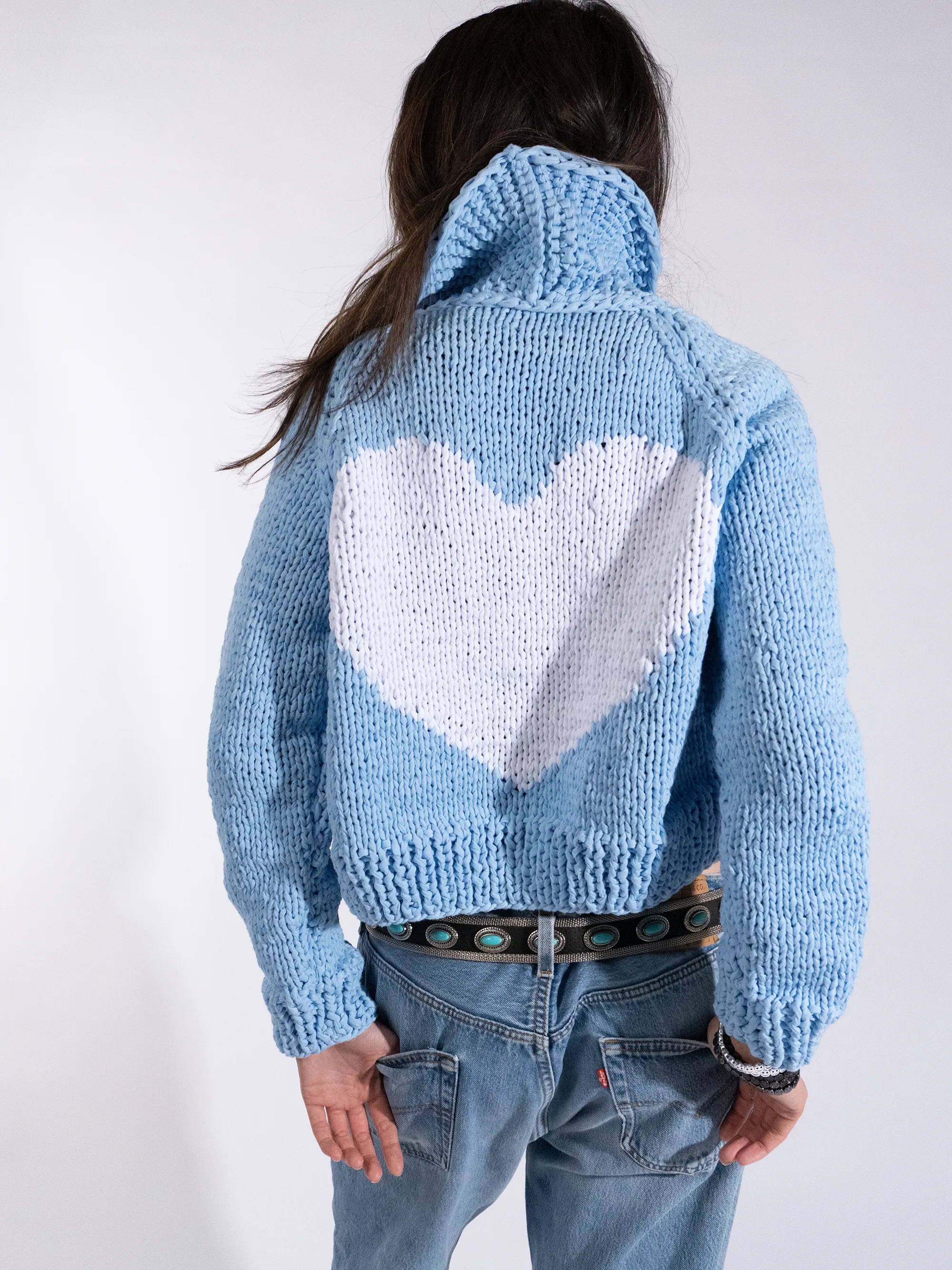 Jersey Classic Heart Cardi